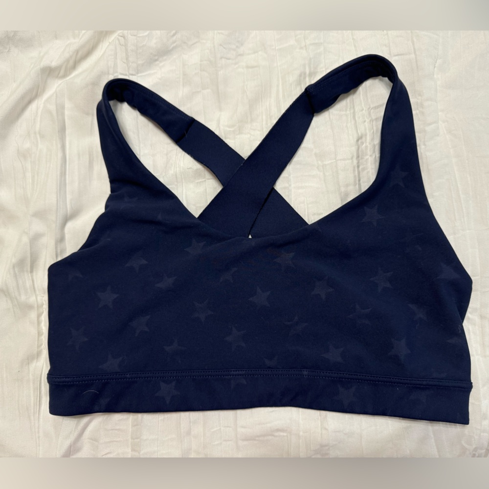 Sports bra with stars